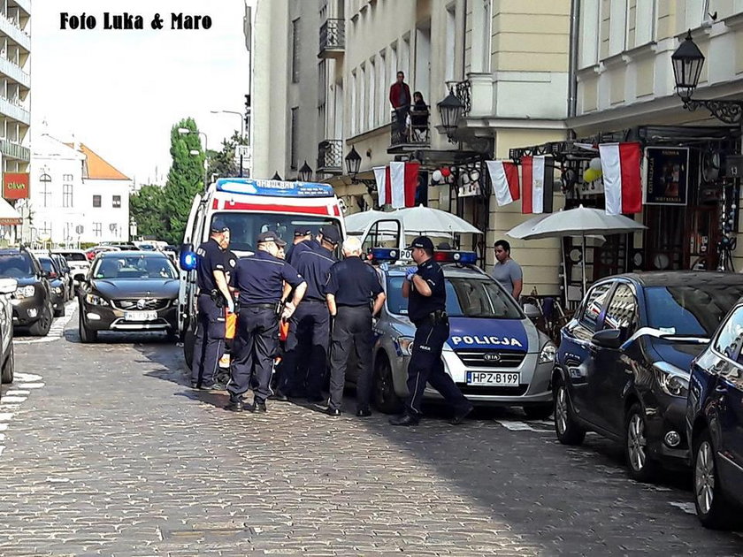 Zaatakował nożem policjanta. Trafi do aresztu