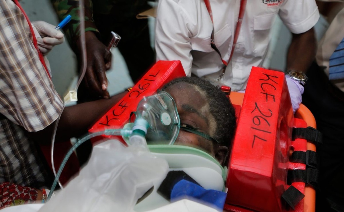 Kobieta przeżyła 6 dni pod gruzami