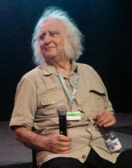 Interview with Stanisław Jędryka during  Kino w trampkach  festival (cropped)