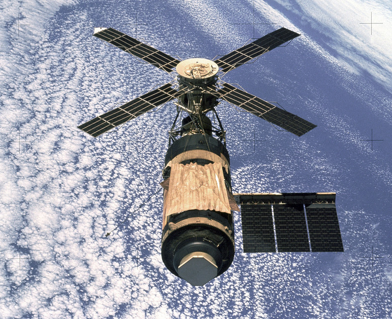 Skylab - zdjęcie wykonane przez członka misji SL-4 