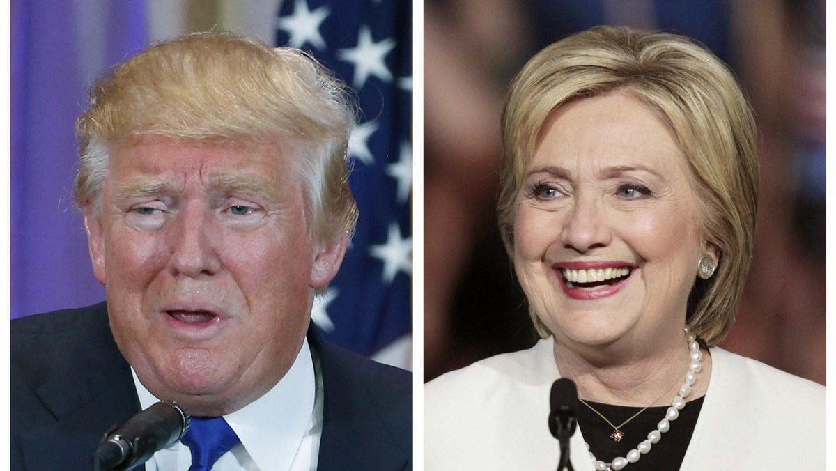 A combination photo of Republican U.S. presidential candidate Donald Trump and Democratic U.S. presidential candidate Hillary Clinton