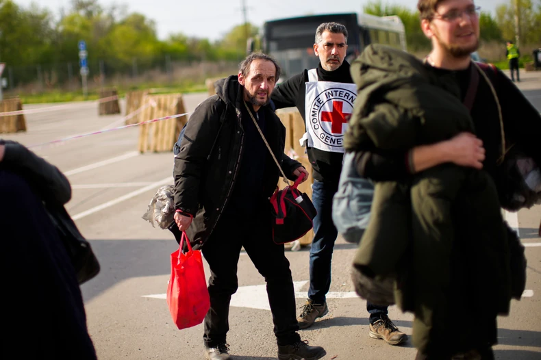 Evakuisani iz Marijupolja u Zaporožju