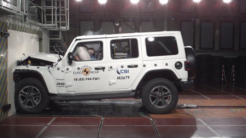 Jeep Wrangler - crash test