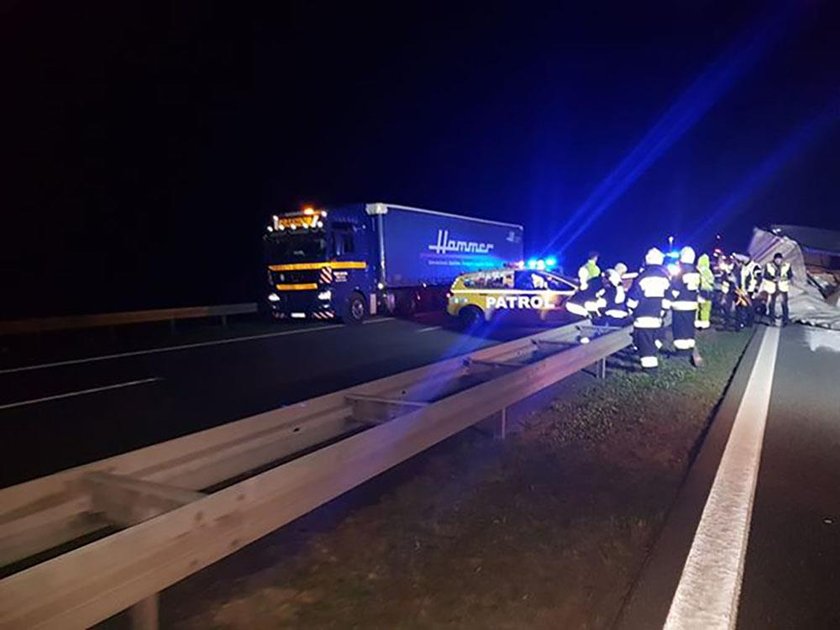 Makabryczny wypadek na autostradzie A2