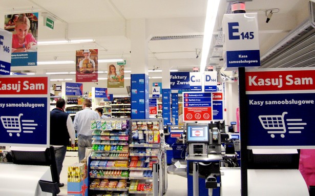 Samoobsługowy supermarket sieci Tesco, fot. Materiały prasowe