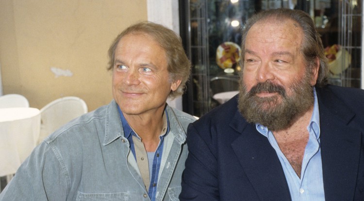 Terence Hill és Bud Spencer barátsága örök. Fotó: Northfoto