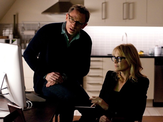 Dziewczyna z tatuażem (Daniel Craig i Robin Wright)