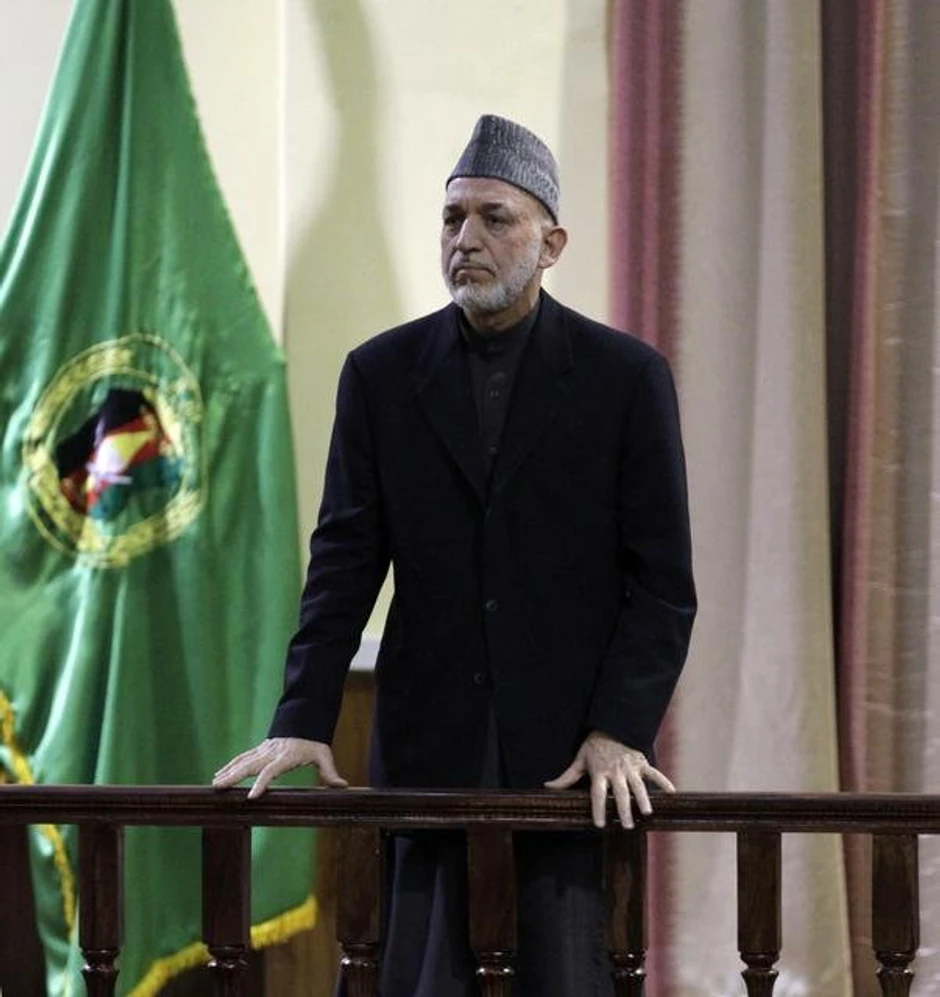 Hamid Karzai, avganistanski predsednik
