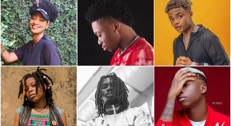 Tems, GoodGirlLA, Oxlade and 10 essential new Nigerian artists for 2020. (Native/MAVIN/Fader/NotJustOk/ON/001Pixels)