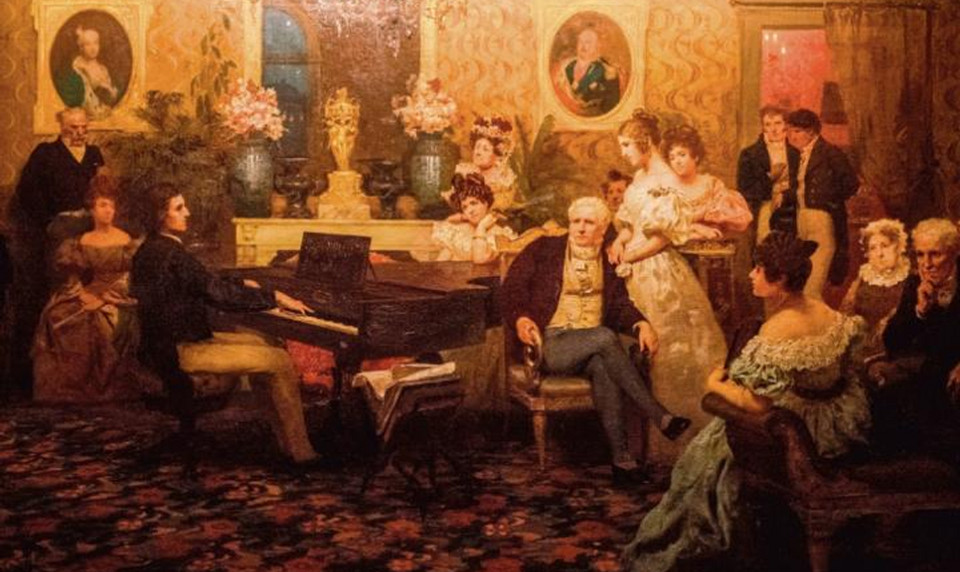 "Chopin w salonie księcia Antoniego Radziwiłła w roku 1829"
