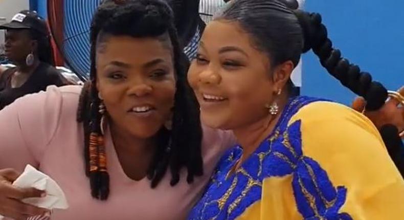 Empress Gifty and Celestine Donkor