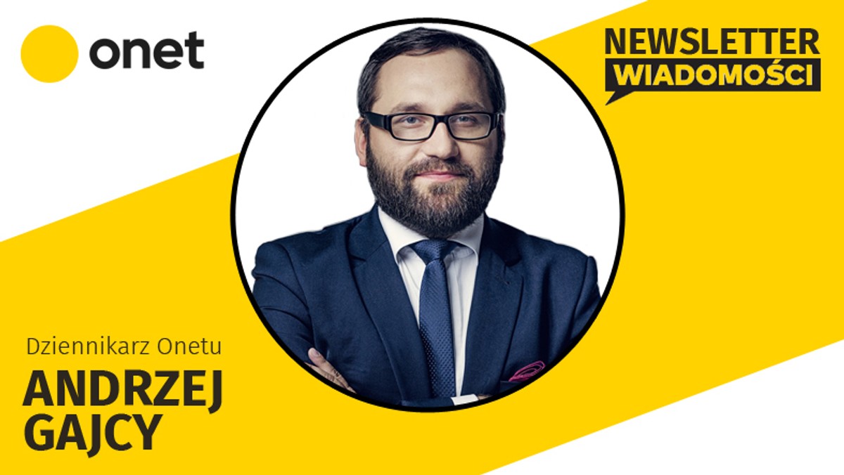 Newsletter Onetu. Andrzej Gajcy: to był wielki dzień dla Polski!