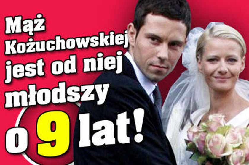 Mąż Kożuchowskiej jest młodszy o 9 lat!