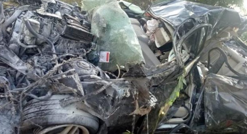 File Image: Vehicle involved in a grisly accident