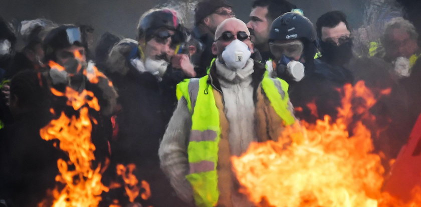 Kolejny protest "żółtych kamizelek" we Francji