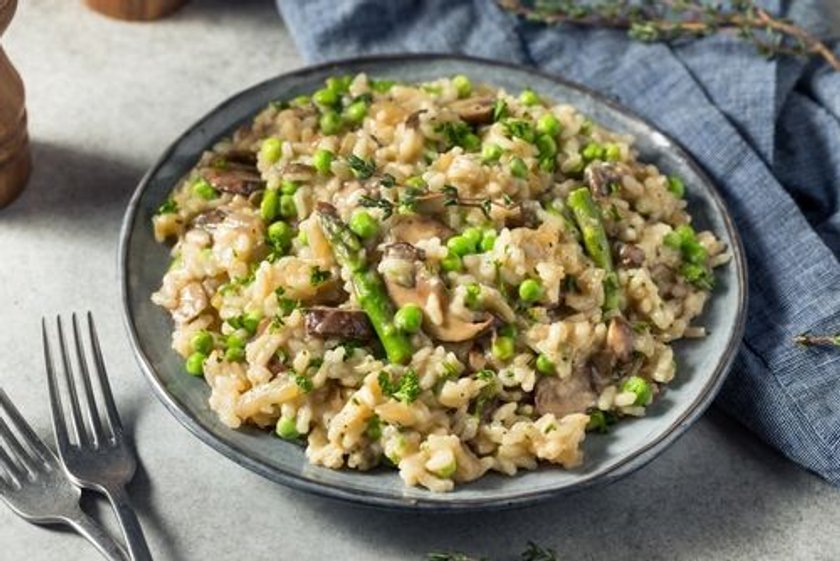 Risotto ze szparagami