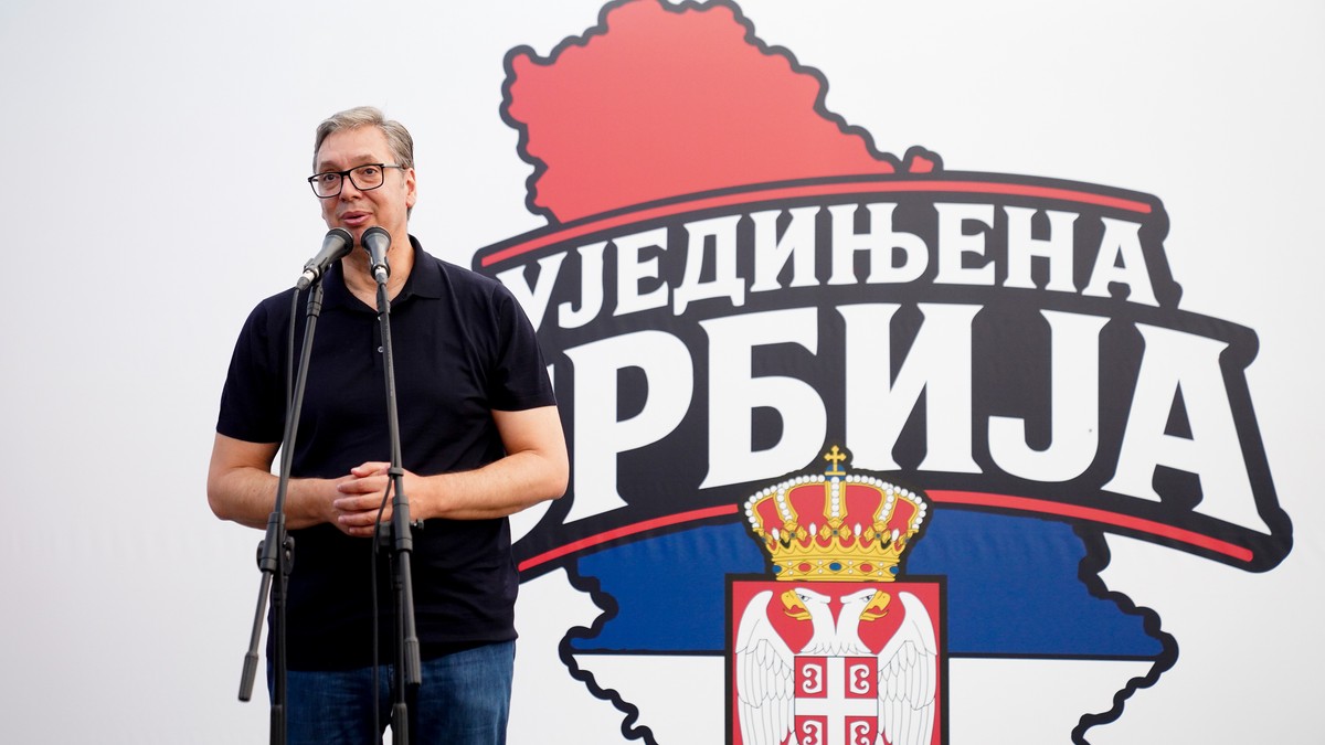 Aleksandar Vučić u Belegišu