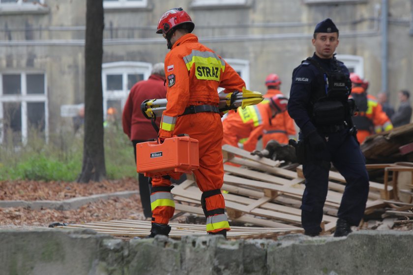 Katastrofa budowlana w Łodzi. Runęła kamienica