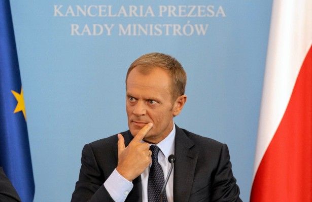 Donald Tusk podczas konferencji prasowej w środę, na które zapowiedział reformę OFE.