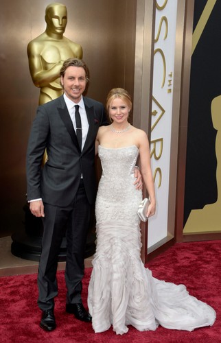 Dax Shepard i Kristen Bell na gali Oscarów 2014