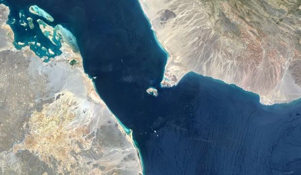 Prolaz Bab el-Mandab je širok oko 36 kilometara i povezuje Crveno more sa Adenskim zalivom | Foto: Gallo Images via Getty