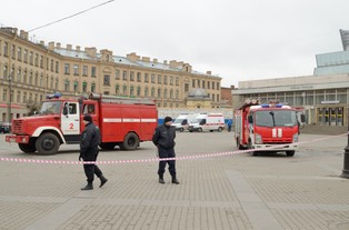 Wybuchu w Wojskowej Akademii Łączności w Petersburgu. Rannych zostało 7. żołnierzy