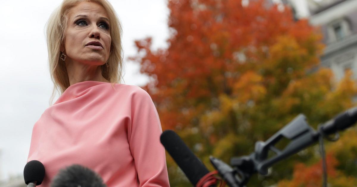 Kellyanne Conway dice que Estados Unidos está listo para su primera mujer presidenta y que podría convertirse en empresaria