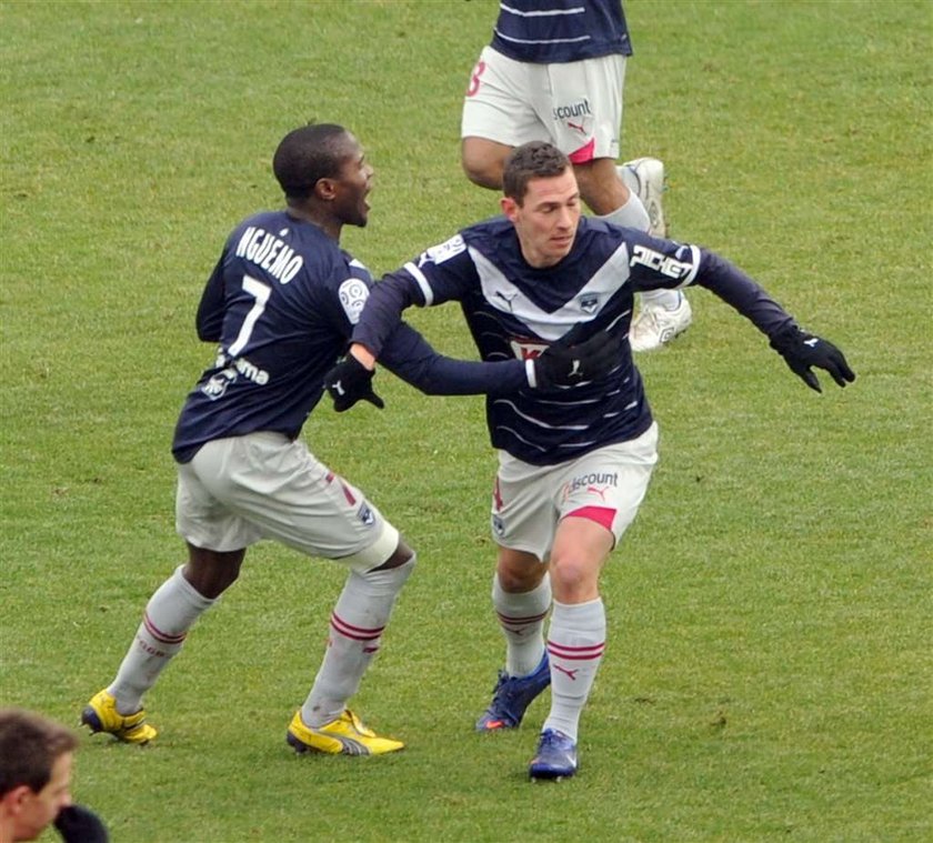 Ludovic Obraniak strzelił dwa gole dla Bordeaux w meczu z Lille, który klub Polaka wygrał 5:4