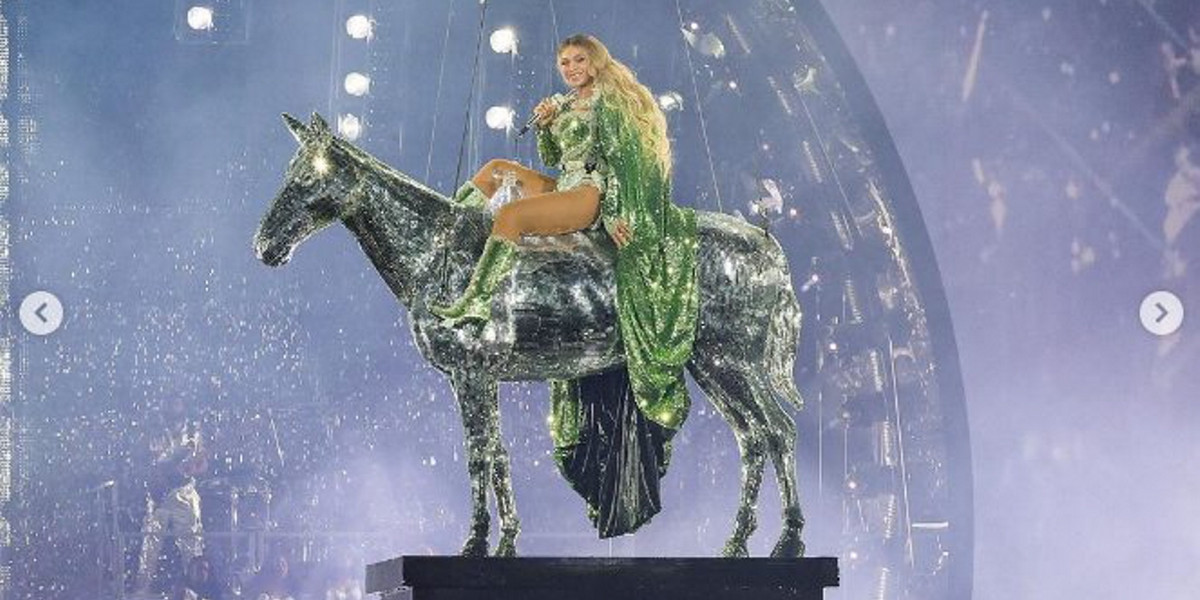 Beyoncé na koncercie w Warszawie 27 czerwca 2023 r.