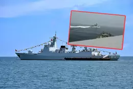 Chiński okręt wojenny niebezpiecznie blisko minął okręt amerykański. Oto co potrafi ta maszyna