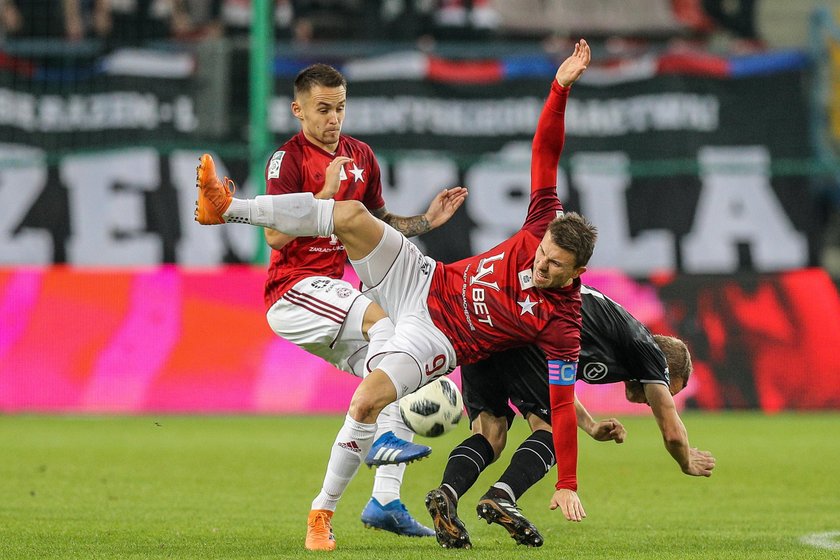 Pilka nozna. Ekstraklasa. Wisla Krakow - Zaglebie Sosnowiec. 29.10.2018