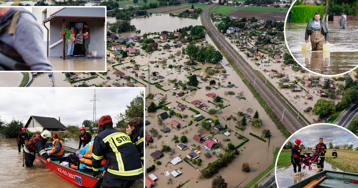 Czechowice-Dziedzice pod wodą. — Jak tsunami — mówią ze łzami w oczach ewakuowani mieszkańcy