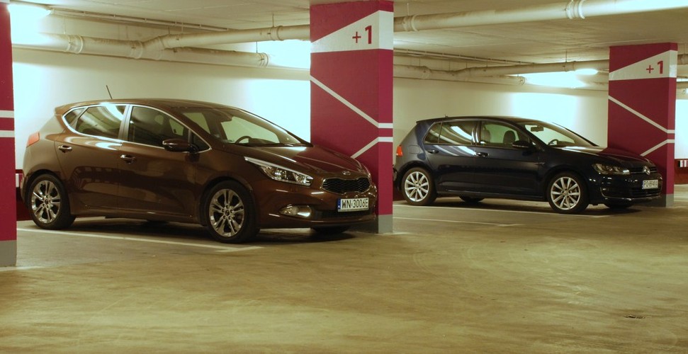 Kia cee'd kontra volkswagen golf