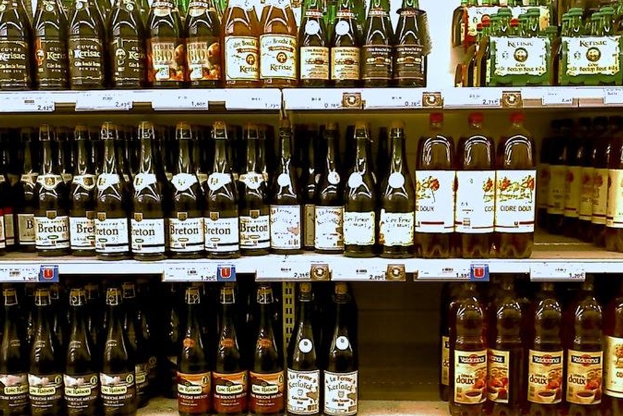 cydr alkohol sklep żywność napoje alkoholowe piwo