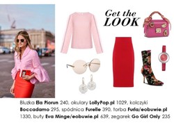 Czerwień i róż. Najmodniejszy wiosenny duet kolorów. STYLIZACJE