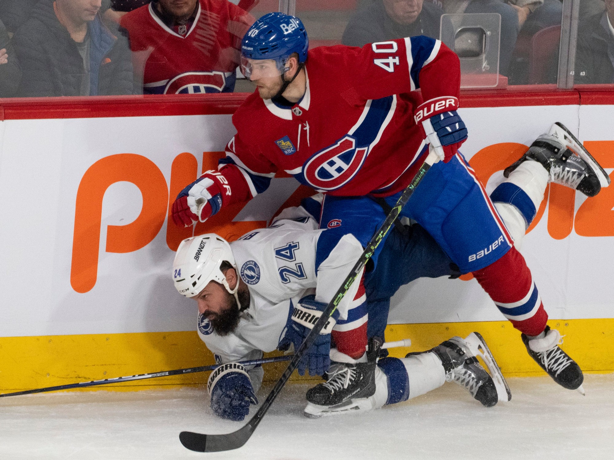 Zápas NHL: Montreal Canadiens - Tampa Bay Lightning.