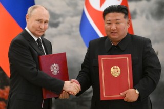Putin i Kim Dzong Un podpisali umowę. O współpracy militarnej