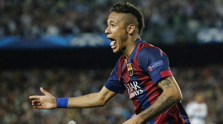 Neymar keresi a legtöbbet /Fotó: Northfoto