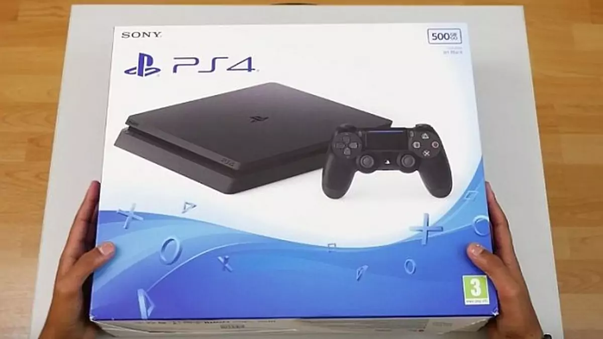 Unboxing PlayStation 4 Slim - tak wygląda na żywo odchudzona PS4