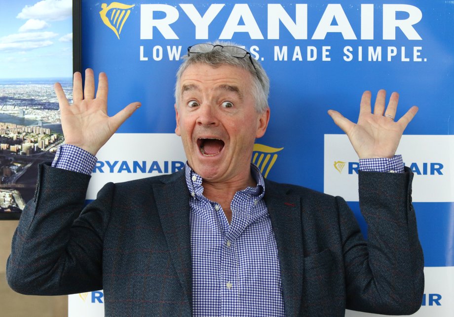 Michael O'Leary, CEO Ryanaira