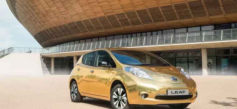 Złoty Nissan Leaf dla medalistów w Rio