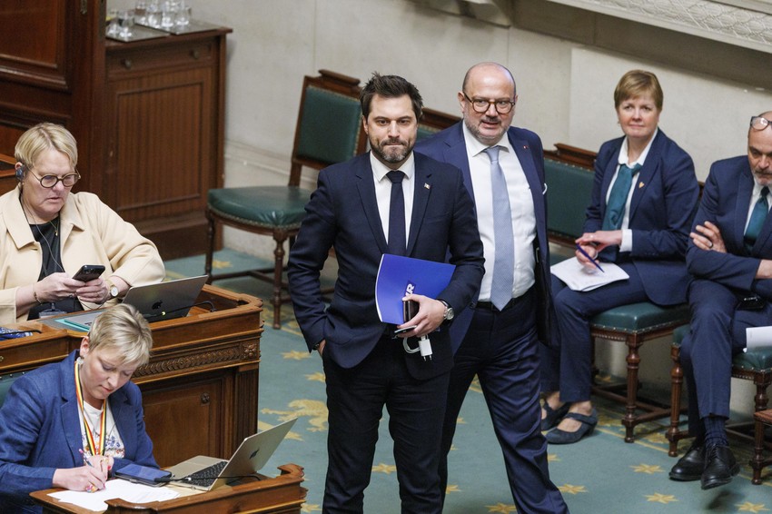 Žorž Luj Buše (levo) smatra da bi Brisel, ako se ne sabere, mogao biti stavljen pod kontrolu savezne vlade