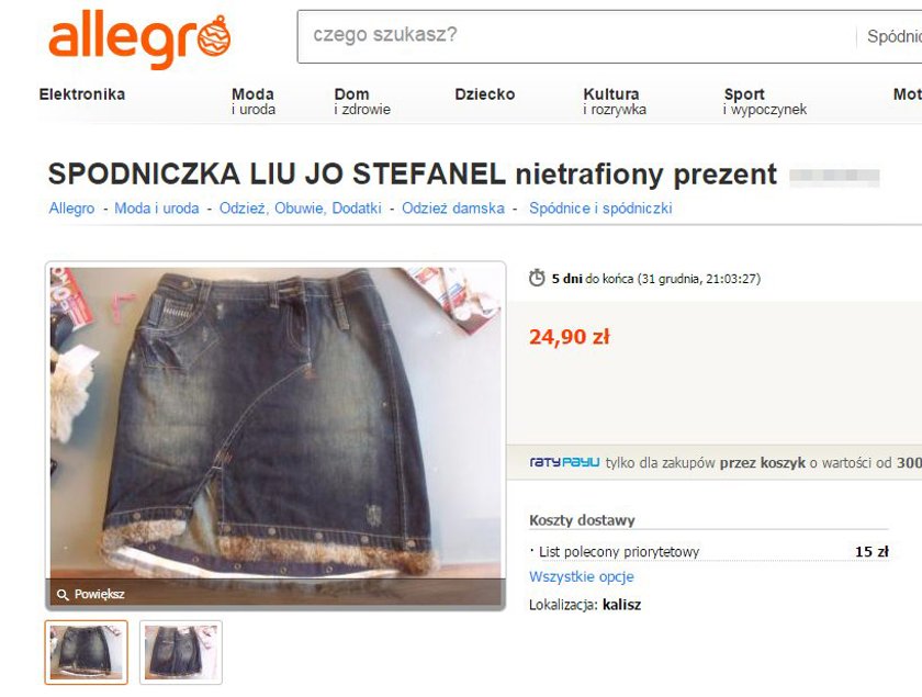 Nietrafione prezenty na Allegro