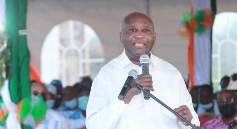 Laurent gbagbo à Bayota 