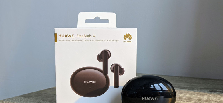 Huawei FreeBuds 4i. Tanie słuchawki z ANC [TESTUJEMY]