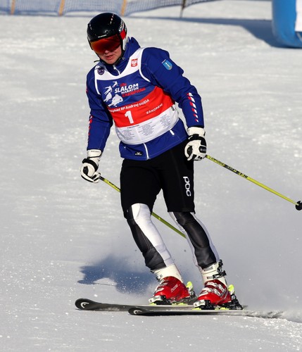 Andrzej Duda świetnie radzi sobie na nartach