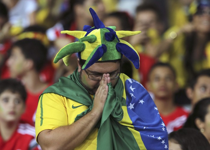 Żałoba i czarna rozpacz w Brazylii. Euforia Niemców