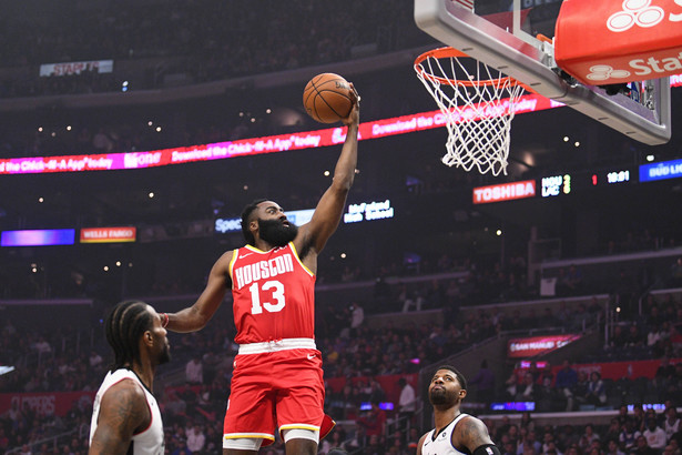 Liga NBA: Harden zdobył 55 punktów, Leonard bez sentymentów w starciu z Raptors