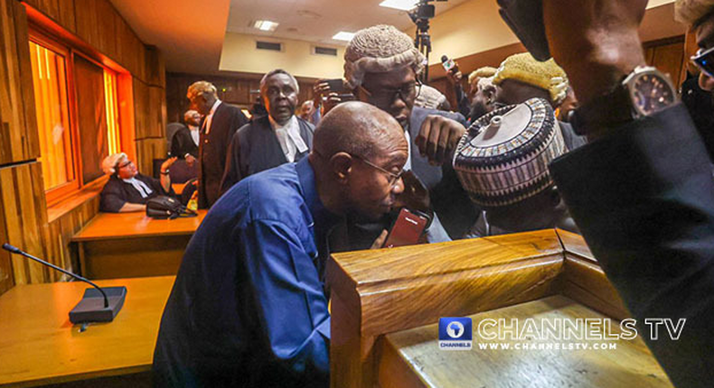 Former CBN Governor, Godwin Emefiele, is on trial [Channels]