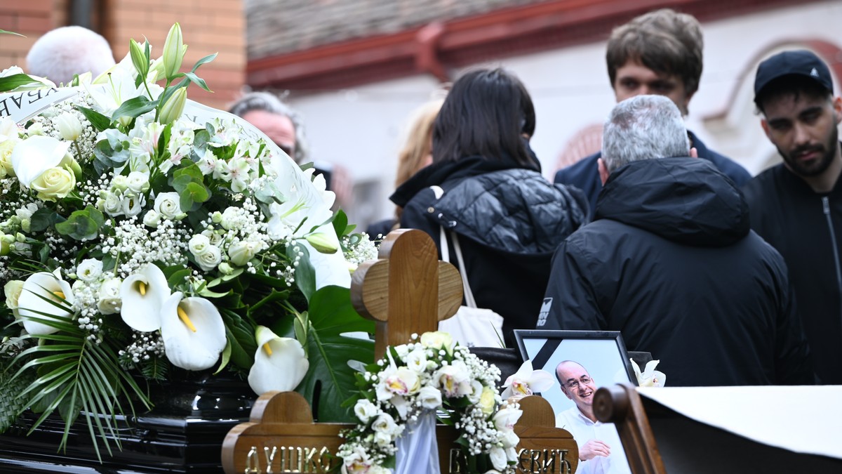 Sahrana Duška Vujoševića